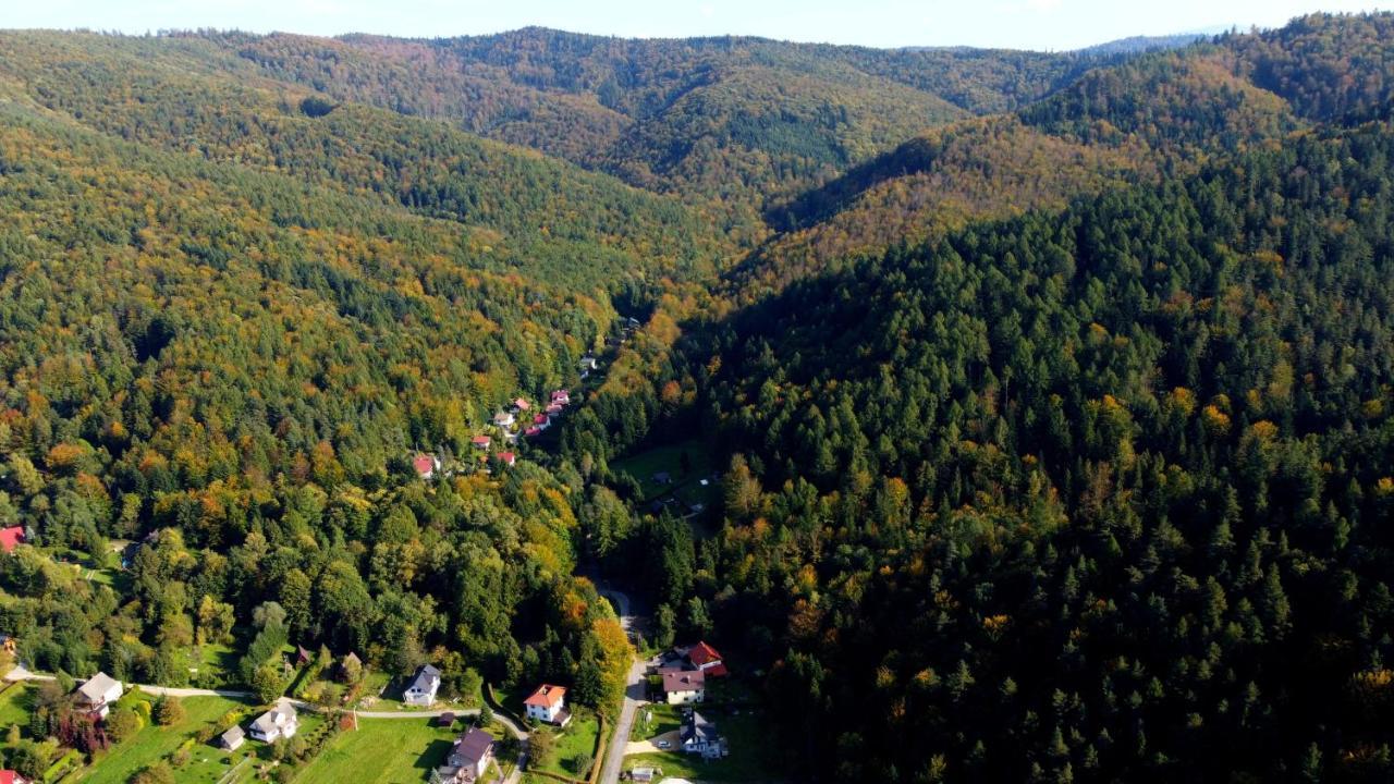 Przystanek Lesna Apartment Targanice Bagian luar foto